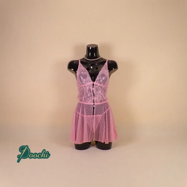 لباس خواب زنانه توری Roxyrose کد1210