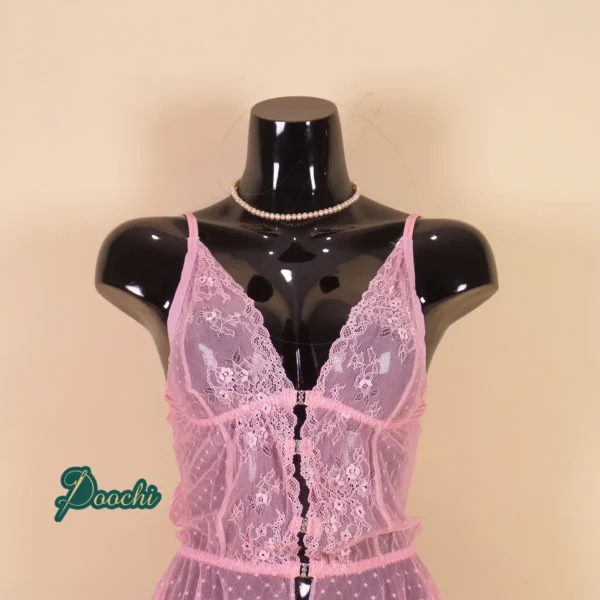 لباس خواب زنانه توری Roxyrose کد1210