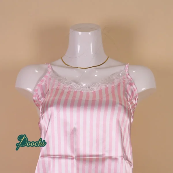لباس خواب تاپ و شلوارک ساتن rita